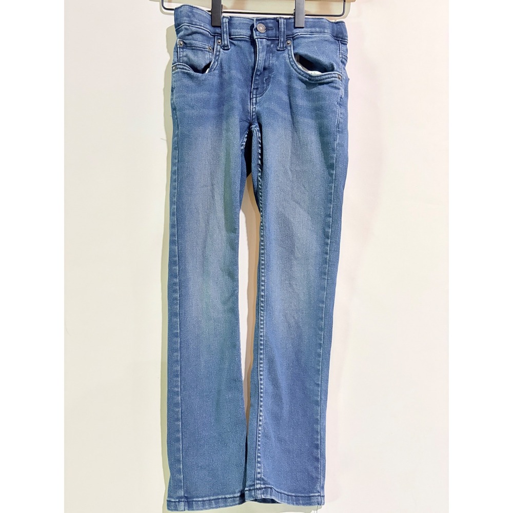 Levi's Kids 511 Straight Leg Denim Jeans Distressed Medium Wash Size 10 Reg